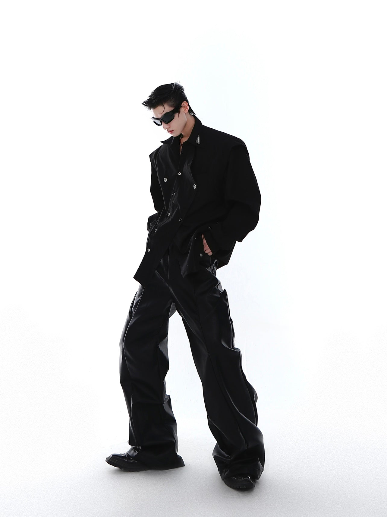 【23s Feb.】Original Shoulder Pad Shirt-IYAMIUIO