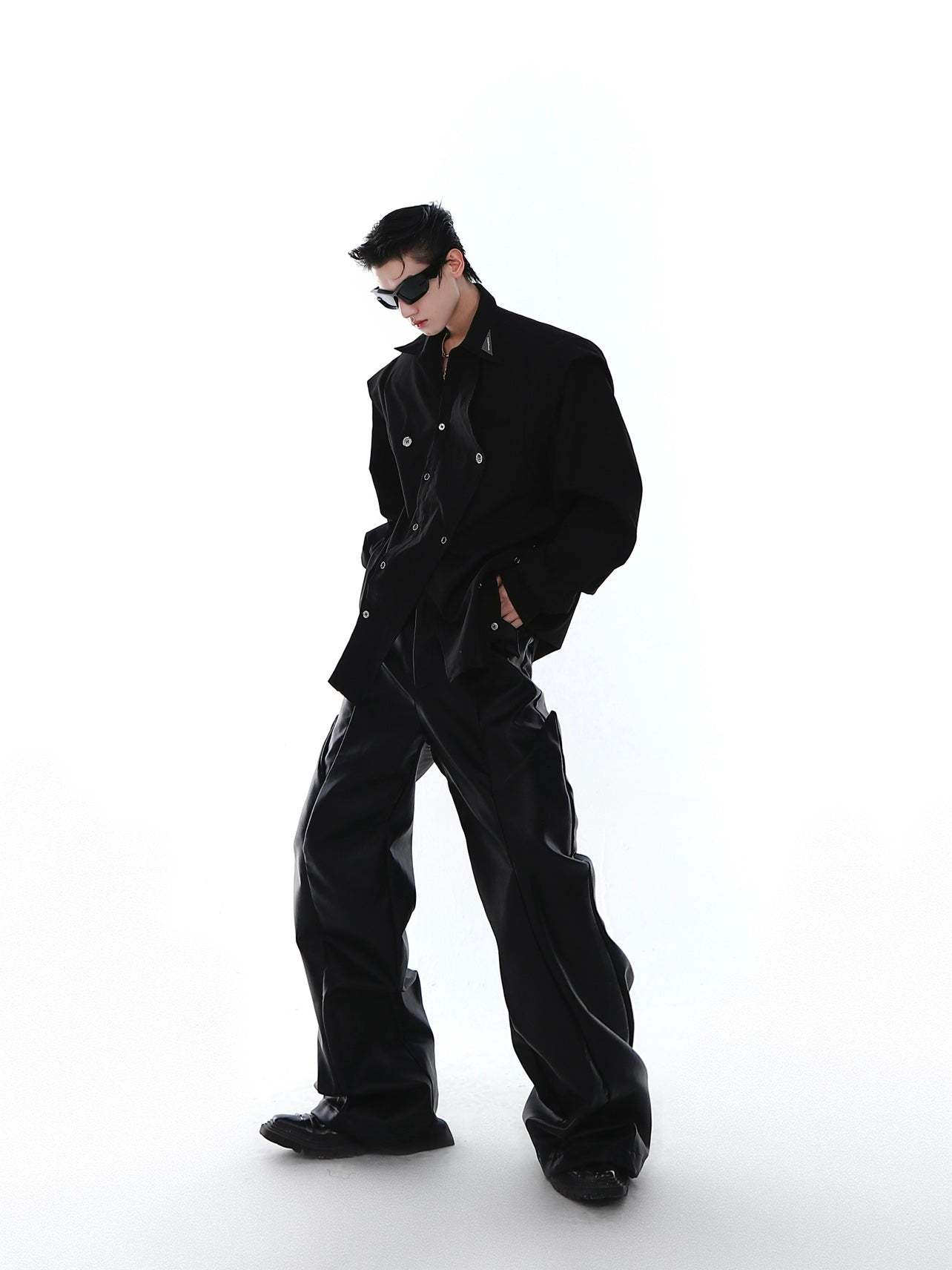 【23s Feb.】Original Shoulder Pad Shirt-IYAMIUIO