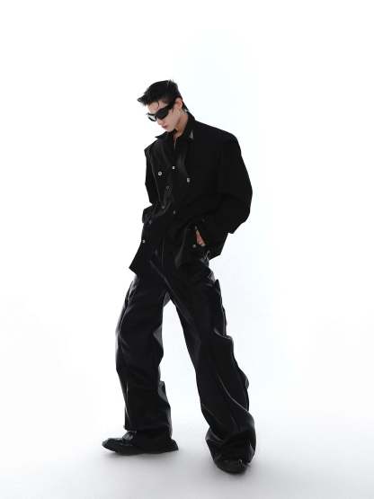 【23s Feb.】Original Shoulder Pad Shirt-IYAMIUIO