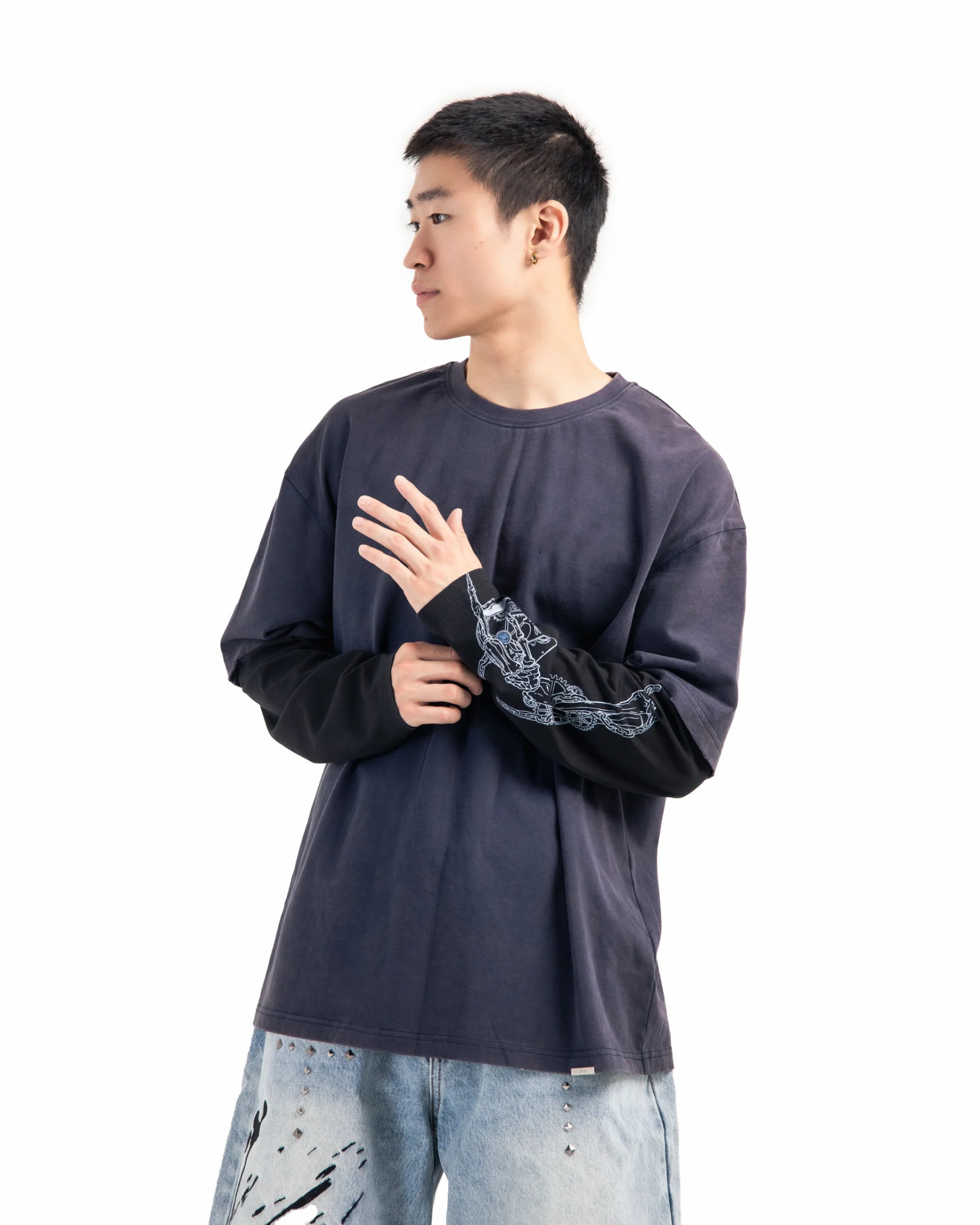 Blue Moon Long Sleeve-IYAMIUIO