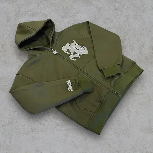 AC "COLORI ZIP" OLIVE GREEN-IYAMIUIO