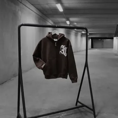 AC "Colori Zip" Coffee Brown-IYAMIUIO