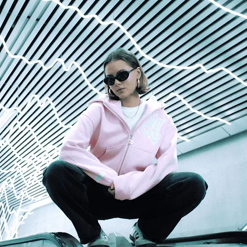 AC "COLORI ZIP" BABY PINK-IYAMIUIO