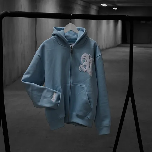 AC "Colori Zip" Sky Blue-IYAMIUIO