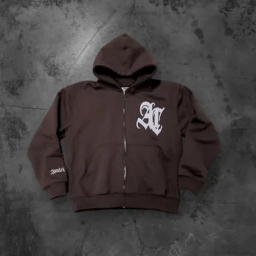 AC "Colori Zip" Coffee Brown-IYAMIUIO