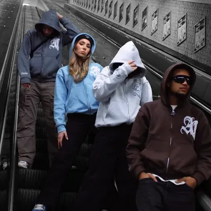 AC "Colori Zip" Sky Blue-IYAMIUIO