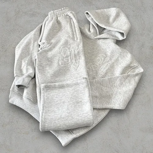 AMICI "COMFY AC HOODIE" SHADED GREY-IYAMIUIO