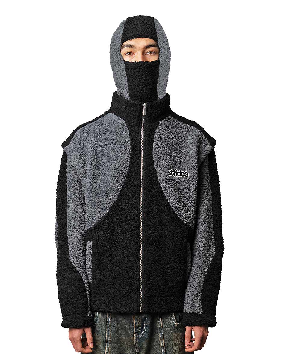 Detachable Fleece Black-IYAMIUIO