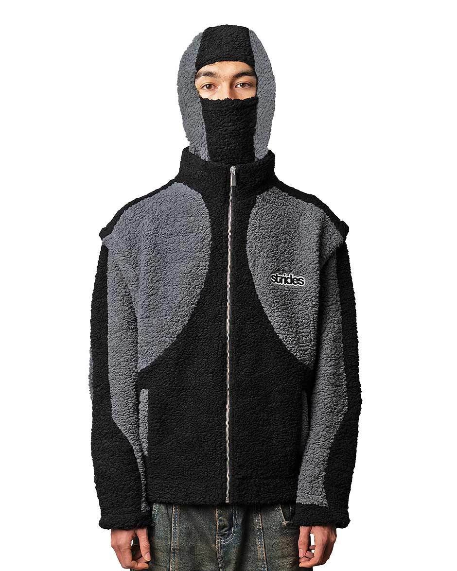 Detachable Fleece Black-IYAMIUIO