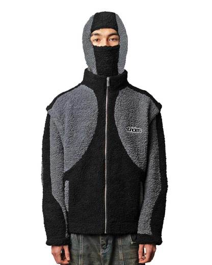 Detachable Fleece Black-IYAMIUIO