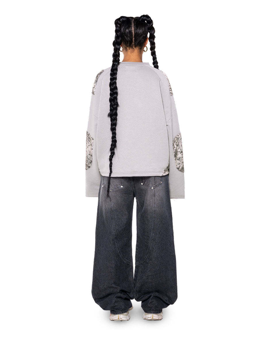 Camou Longsleeve Delta Grey-IYAMIUIO