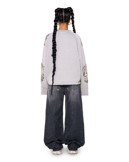 Camou Longsleeve Delta Grey-IYAMIUIO