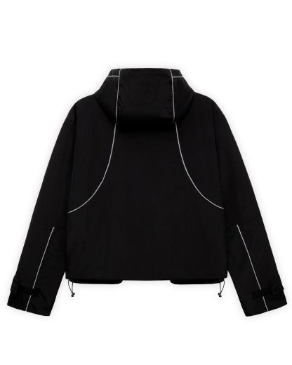 Tech Jacket Black-IYAMIUIO