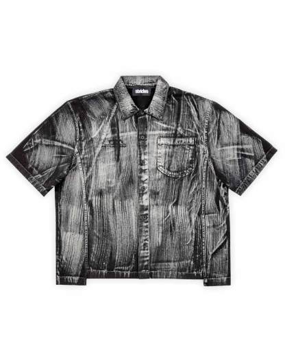 Brushed Shirt Black-IYAMIUIO
