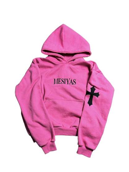 SAVED HOODIE (PINK)-IYAMIUIO