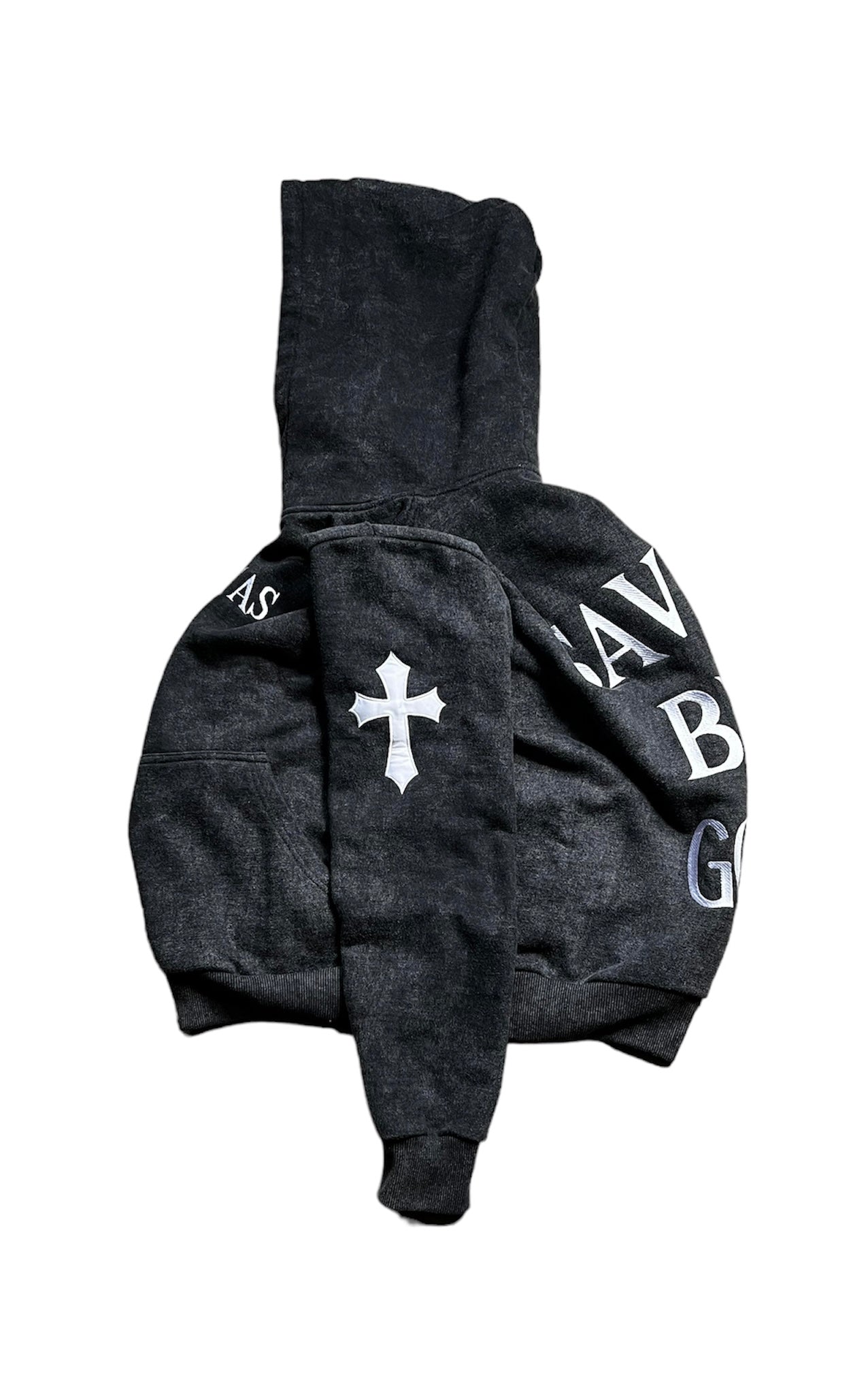 SAVED HOODIE (ASH)-IYAMIUIO