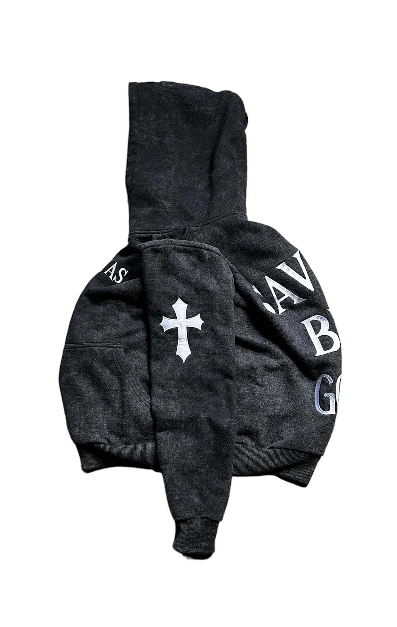 SAVED HOODIE (ASH)-IYAMIUIO