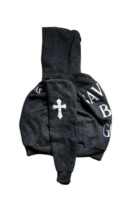 SAVED HOODIE (ASH)-IYAMIUIO