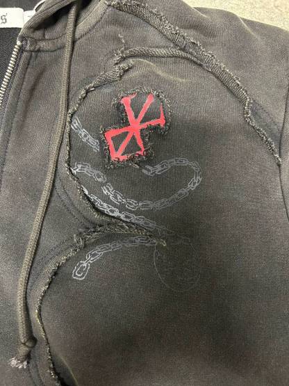 BERSERK ZIP UP HOODIE-IYAMIUIO