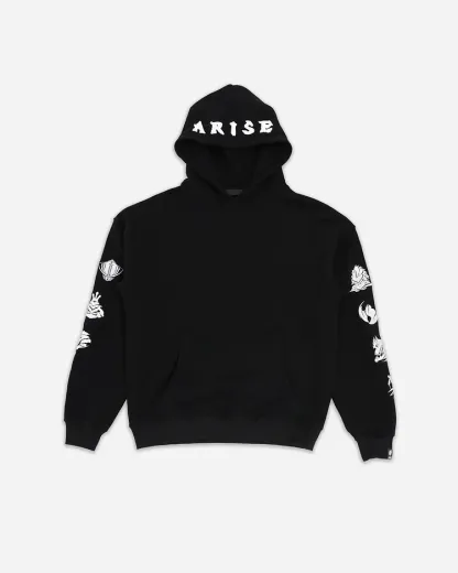 Arise embroider Hoodie - Solo Leveling-Shadeston