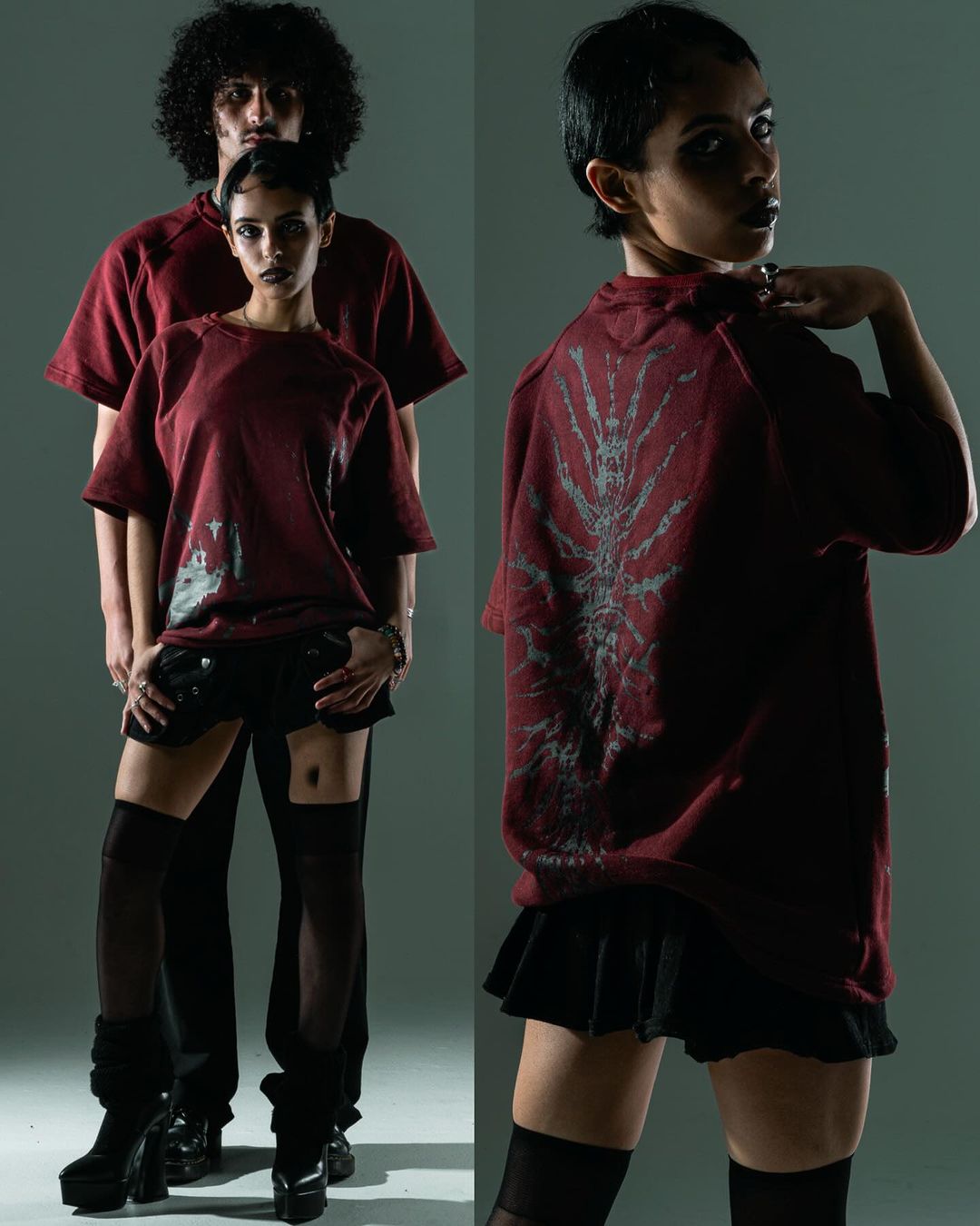 "Ghoul" Vintage T-Shirt-IYAMIUIO