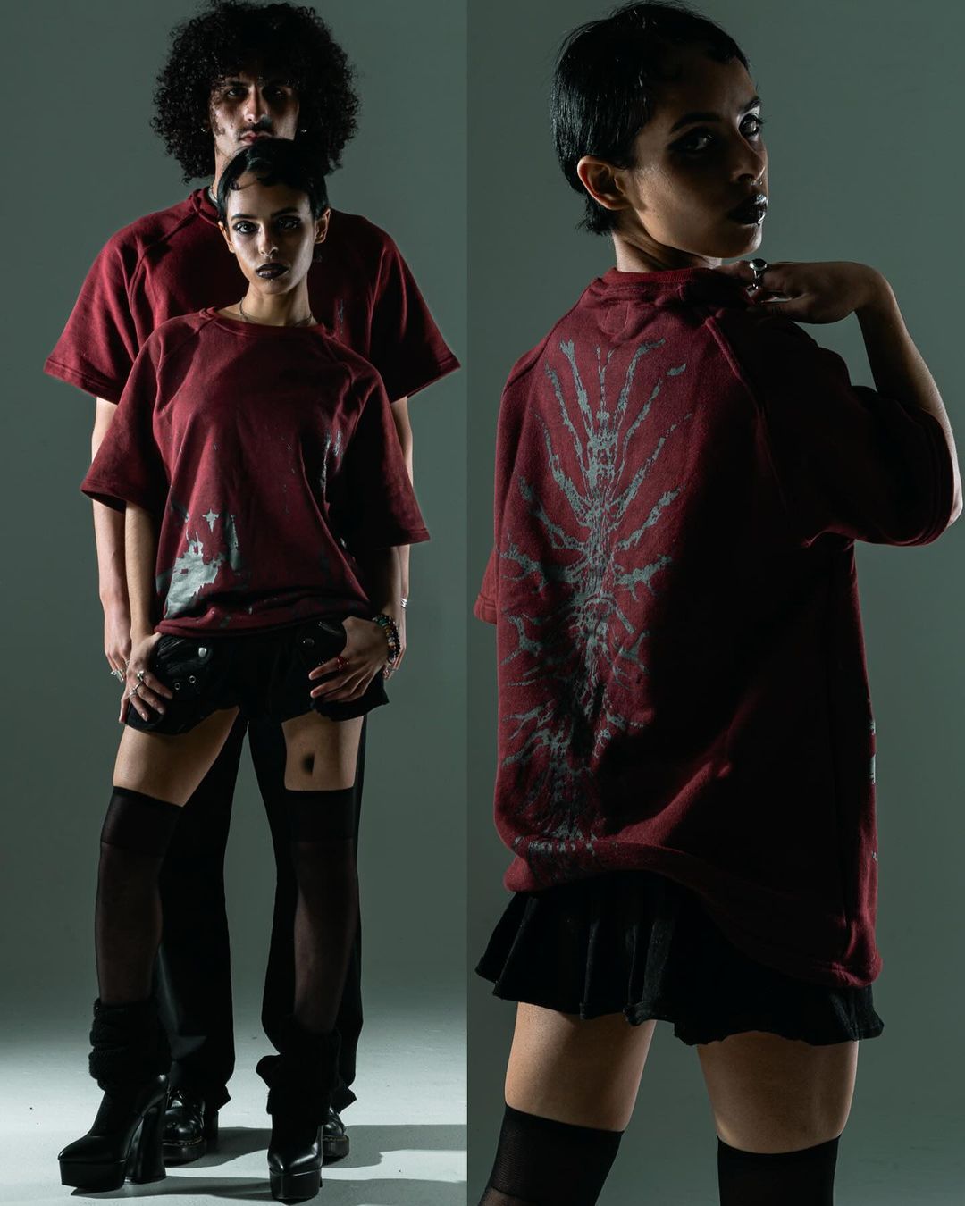 "Ghoul" Vintage T-Shirt-IYAMIUIO