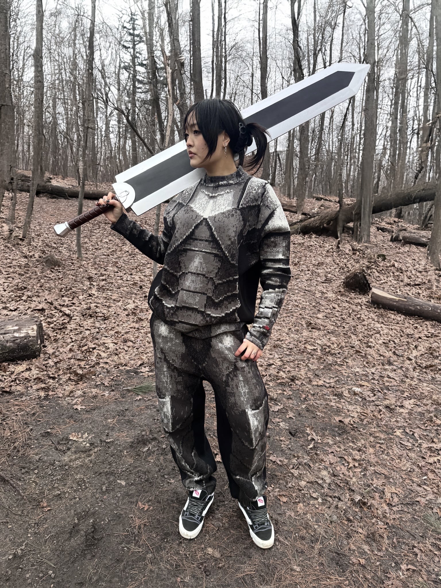 "WARRIOR" Sweatpants-IYAMIUIO