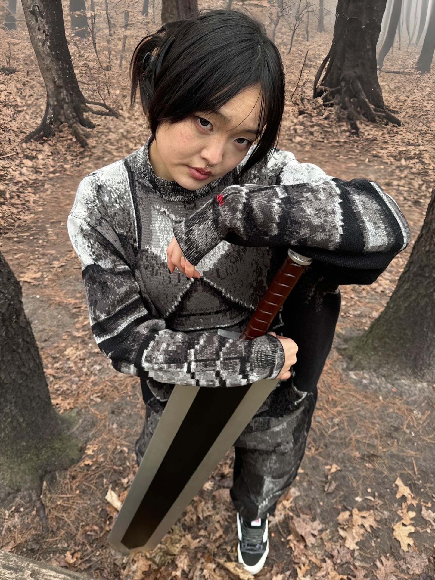 "WARRIOR" Knit-IYAMIUIO