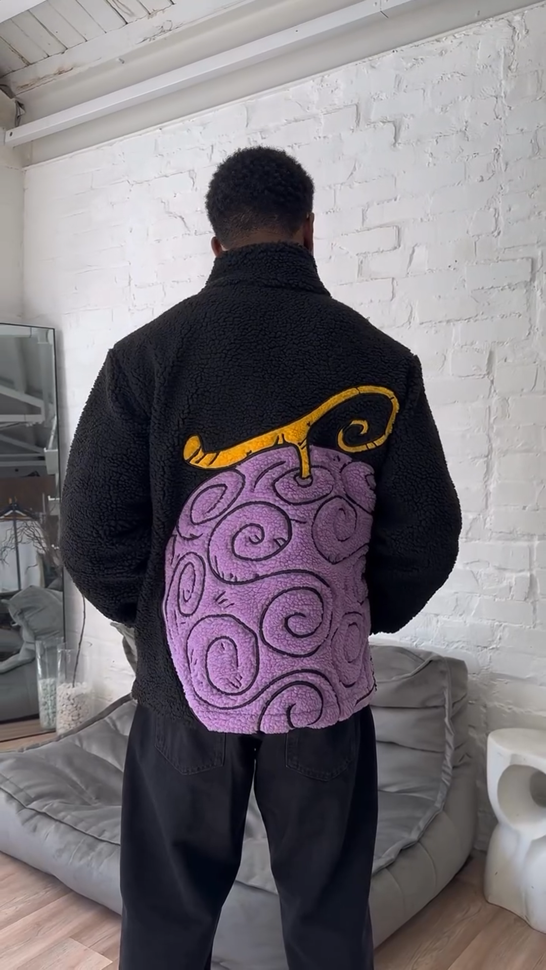 luffy's devil fruit  jacket - O.P-IYAMIUIO