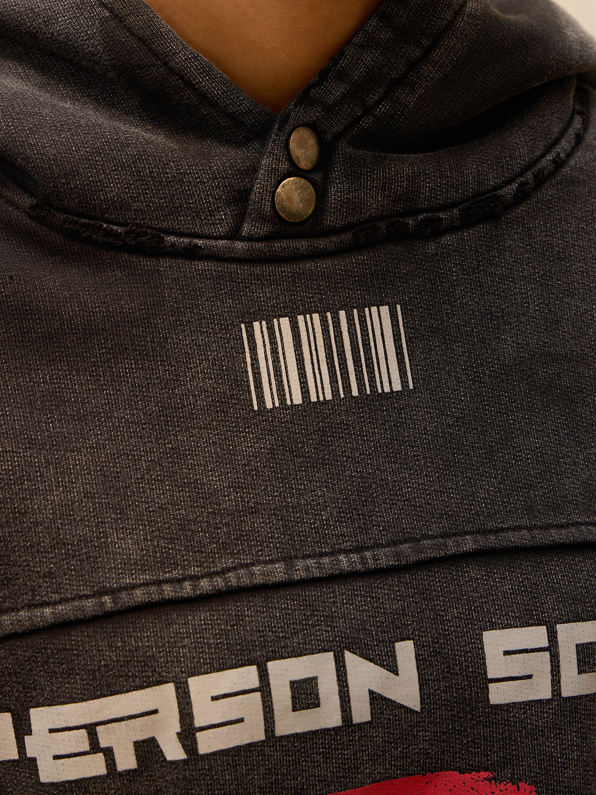 Personsoul Washing Dirty Hoodie-IYAMIUIO