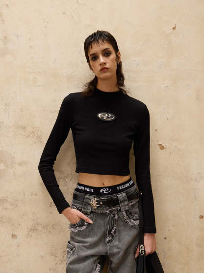 Personsoul Fading Mini T-shirt-IYAMIUIO