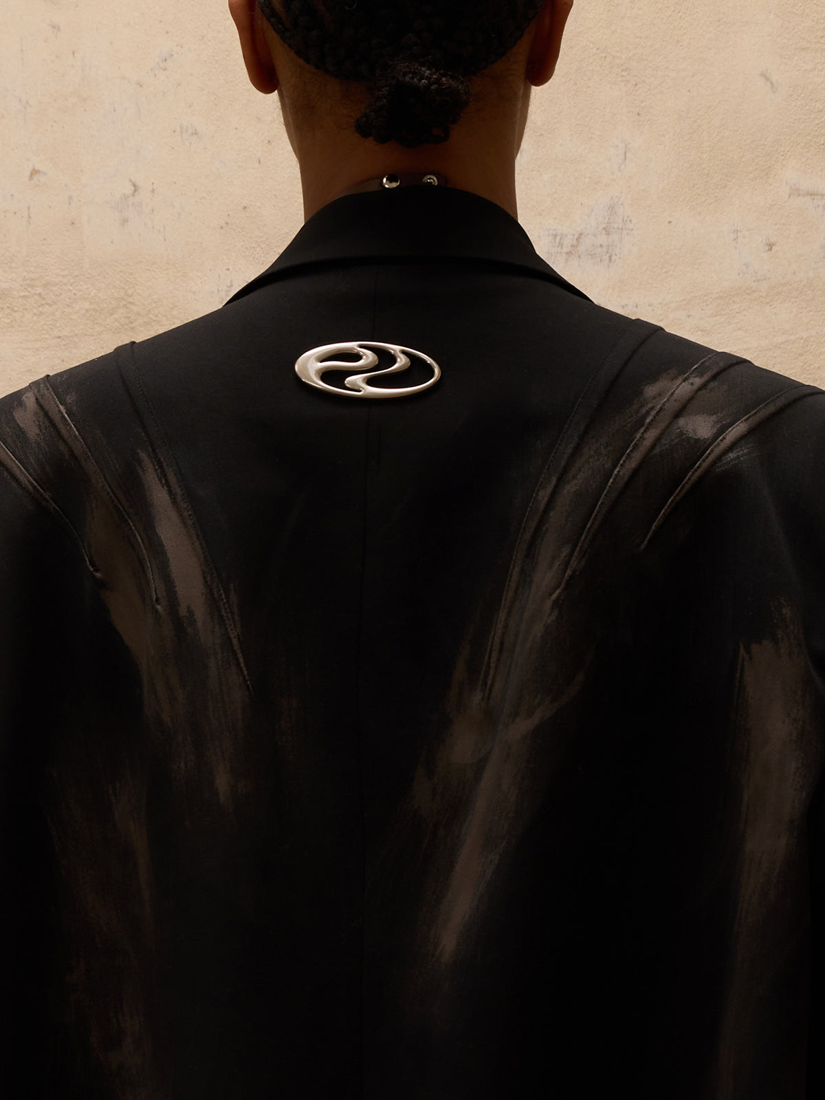 Personsoul Dirty Trench Coat-IYAMIUIO