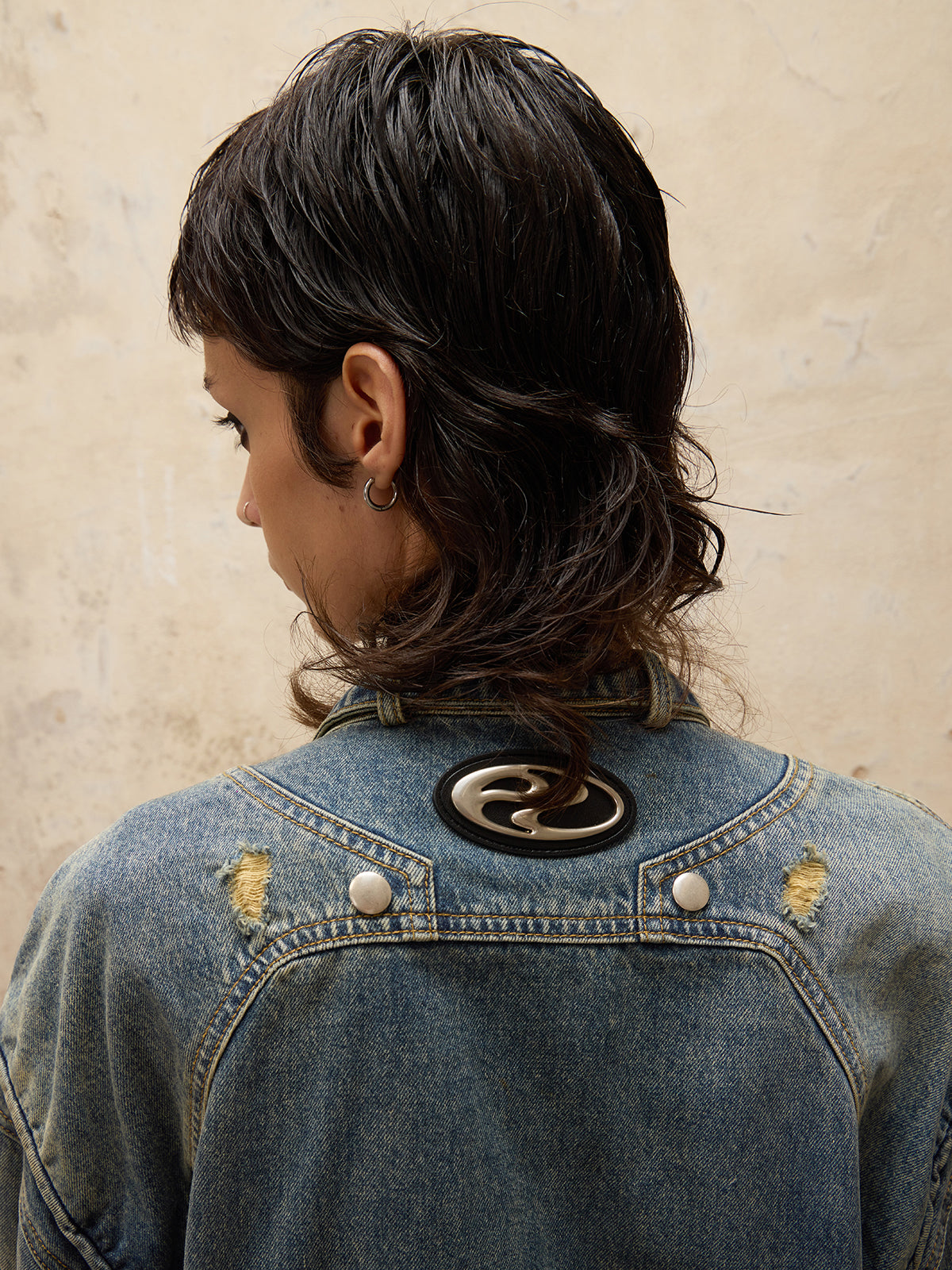 Personsoul Washing Denim Jacket-IYAMIUIO