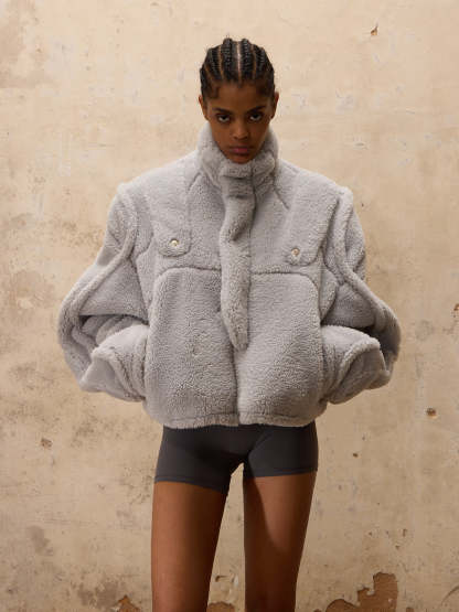 Personsoul Fluff Coat-IYAMIUIO