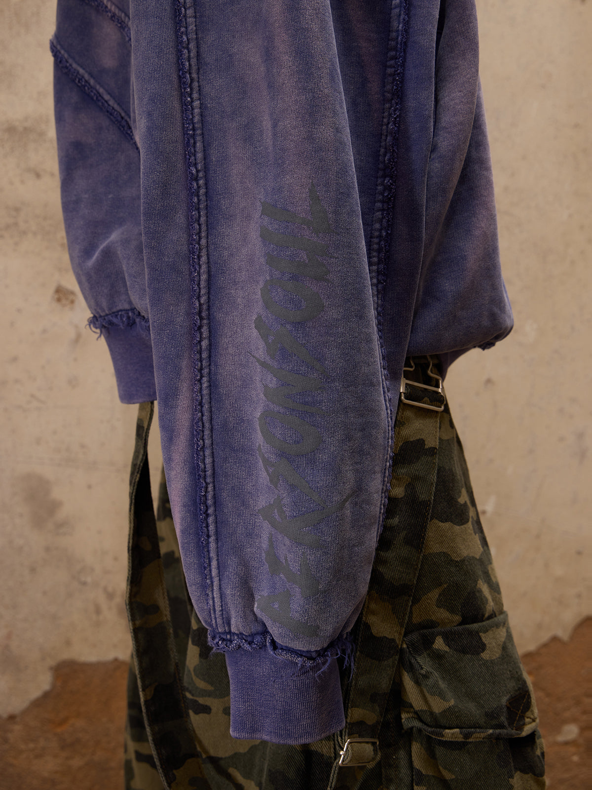 Personsoul Stain Sweater-IYAMIUIO