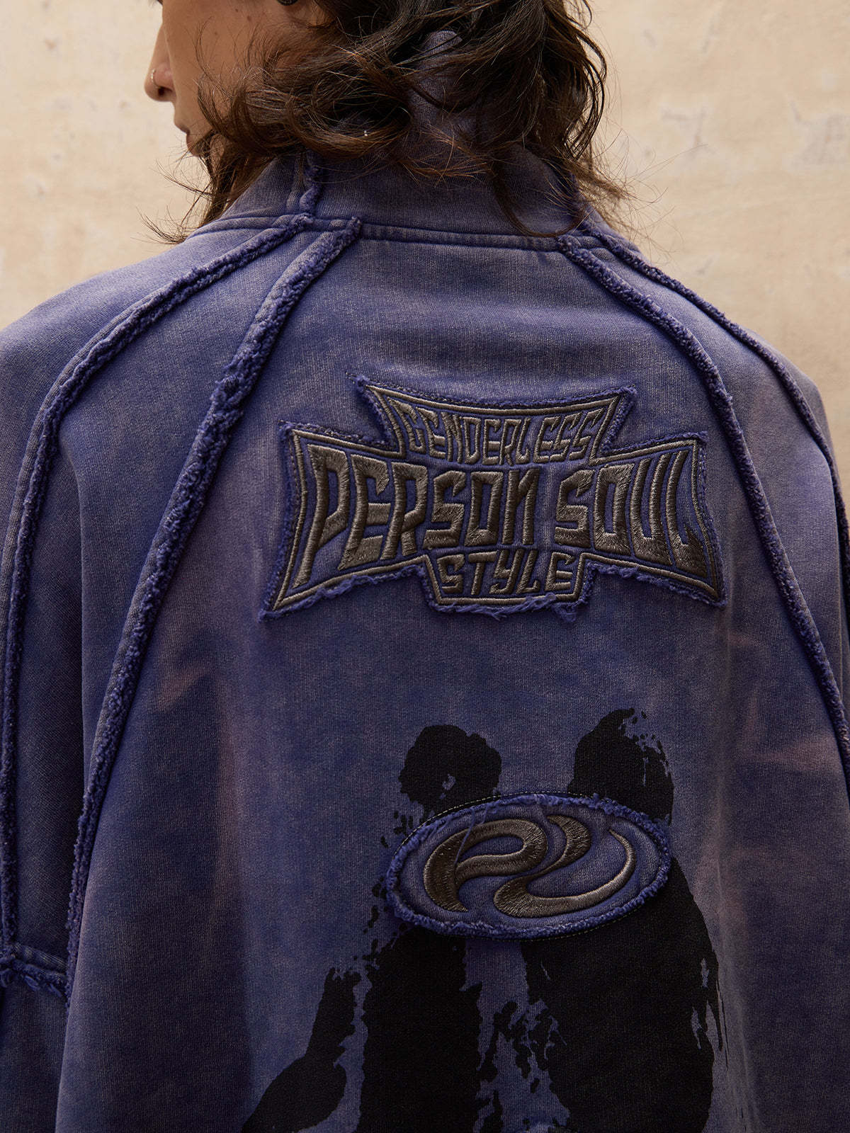 Personsoul Stain Sweater-IYAMIUIO