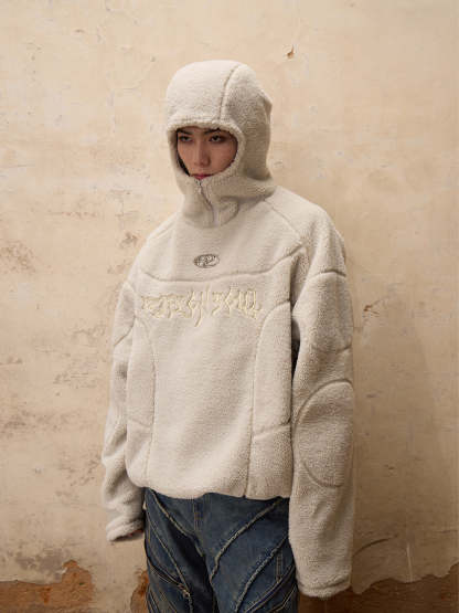 Personsoul Sherpa Hoodie-IYAMIUIO