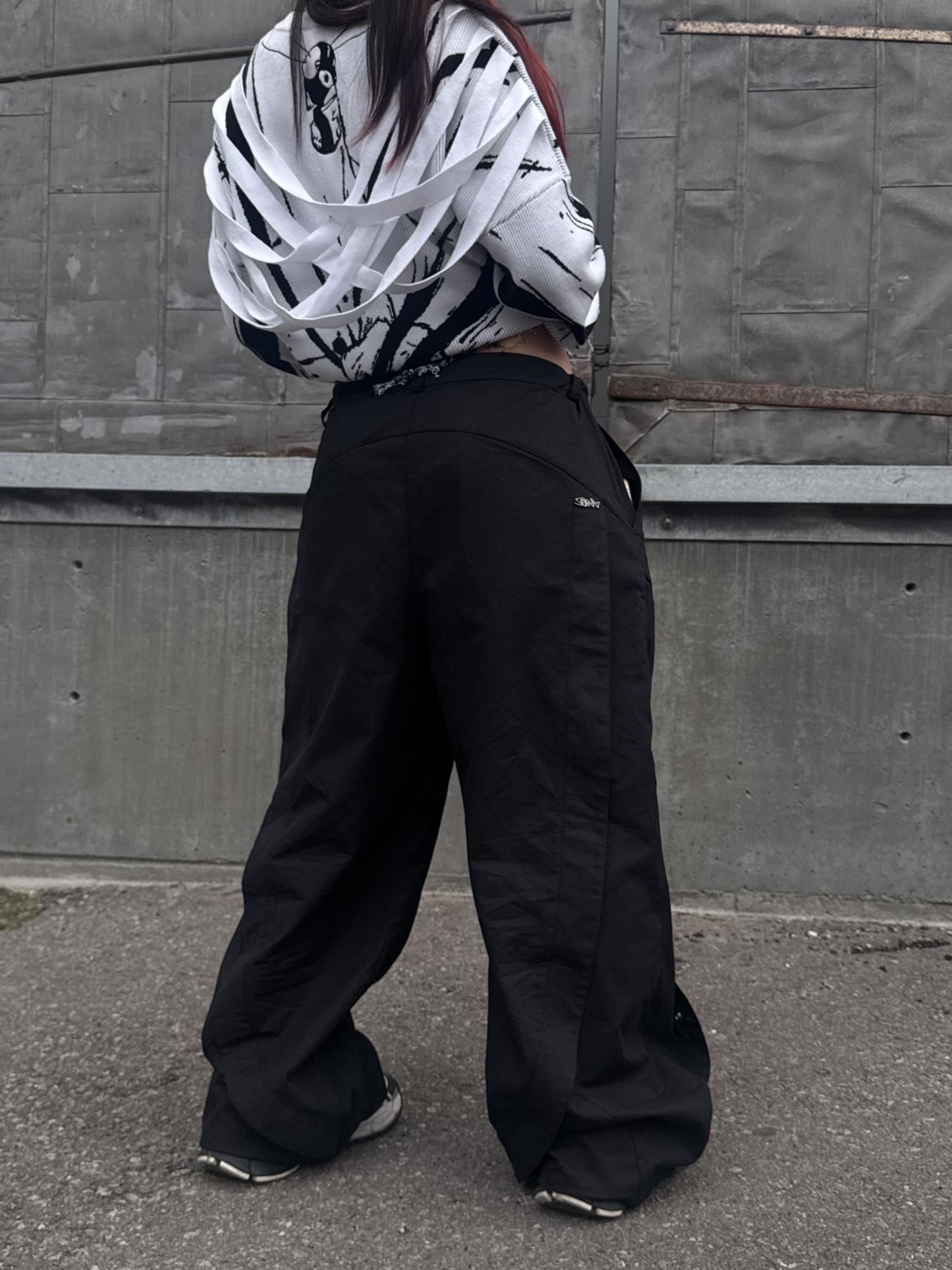 "REISHI" Wide Pants-IYAMIUIO