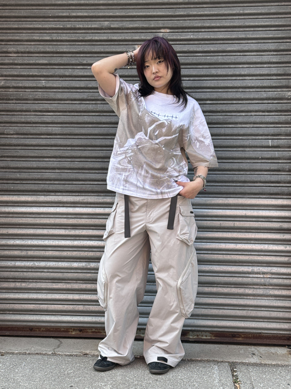 "CURSED" Sun Reactive T-shirt-IYAMIUIO