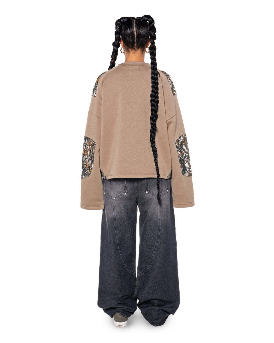 Camou Longsleeve Brown Forest-IYAMIUIO