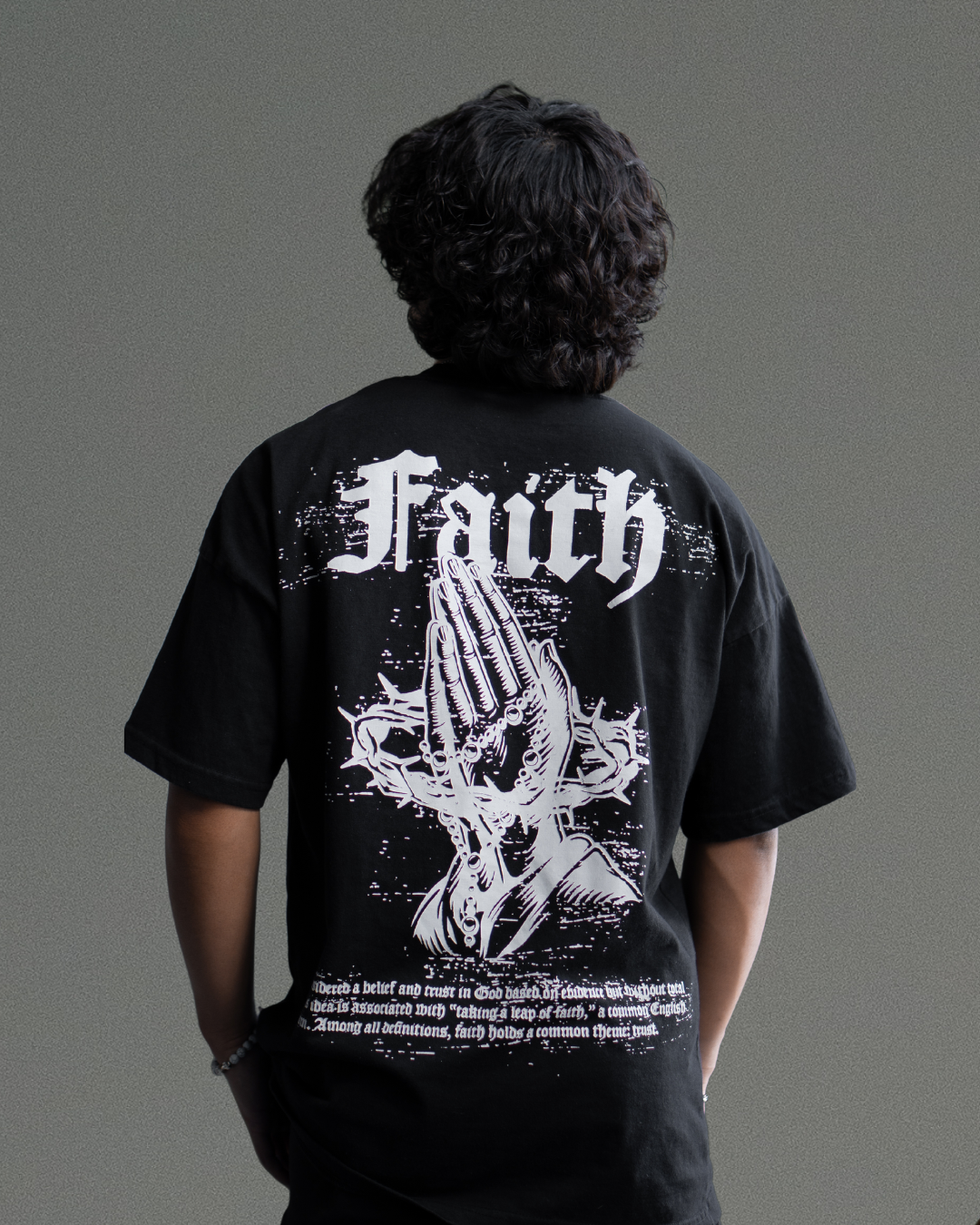 FAITH TEE (BLACK)-IYAMIUIO