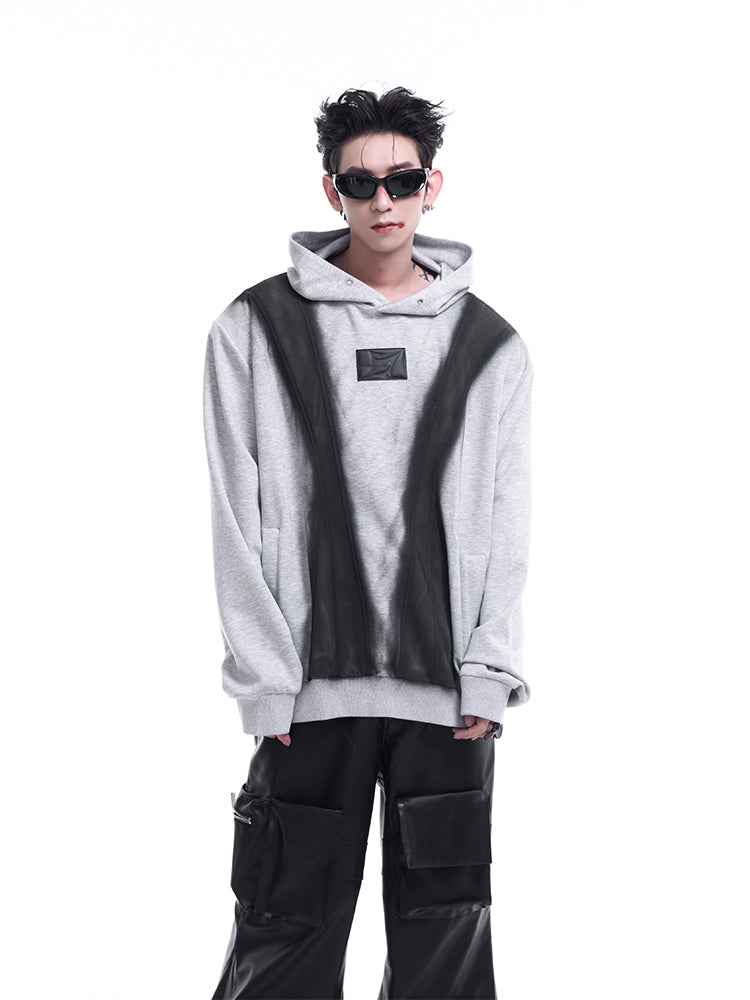 【24s Oct.】Heavy-Duty Black Hoodie Jacket-IYAMIUIO