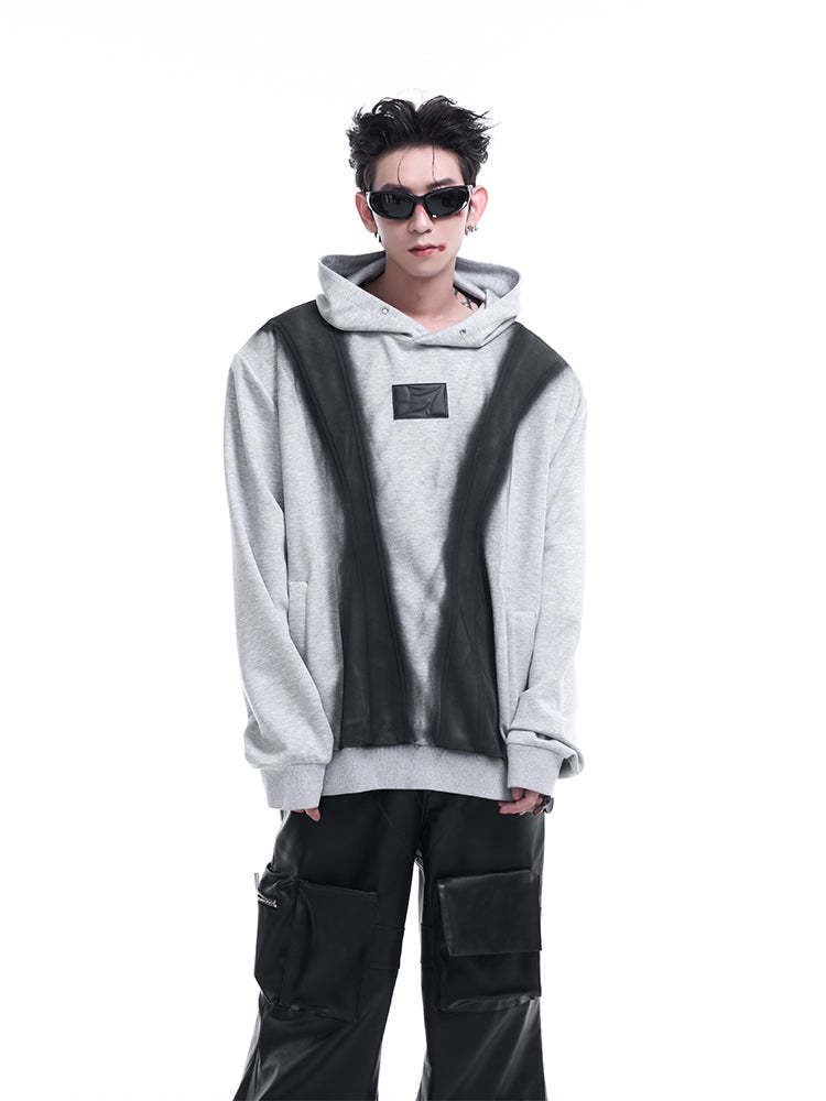 【24s Oct.】Heavy-Duty Black Hoodie Jacket-IYAMIUIO