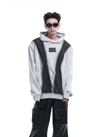 【24s Oct.】Heavy-Duty Black Hoodie Jacket-IYAMIUIO