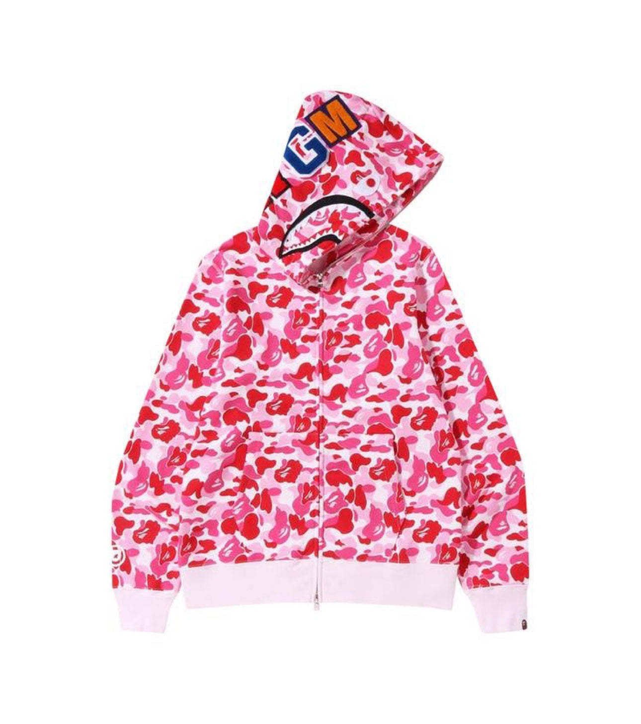 A BATHING APE BAPE ABC Camo Shark Full Zip up