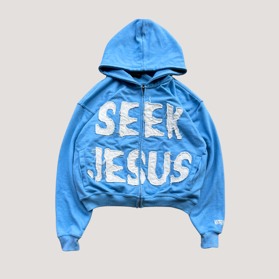 SEEK JESUS (BLUE)-IYAMIUIO