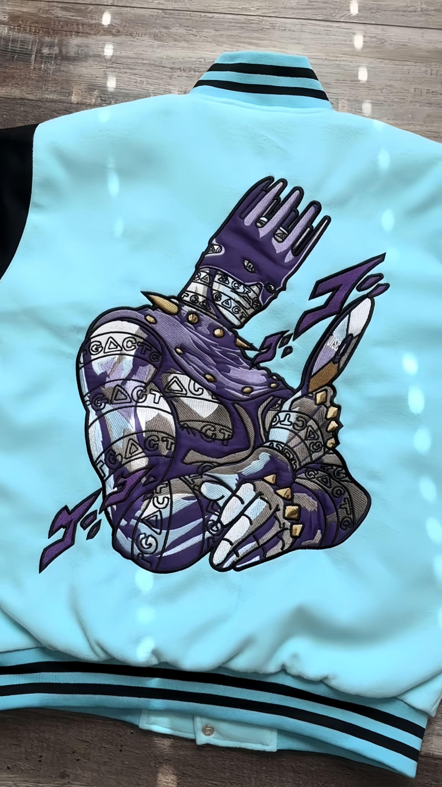 “WHITE SNAKE” Varsity Jacket-IYAMIUIO