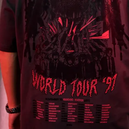 GUN DEVIL WORLD TOUR 97' T-SHIRT-CSM-IYAMIUIO