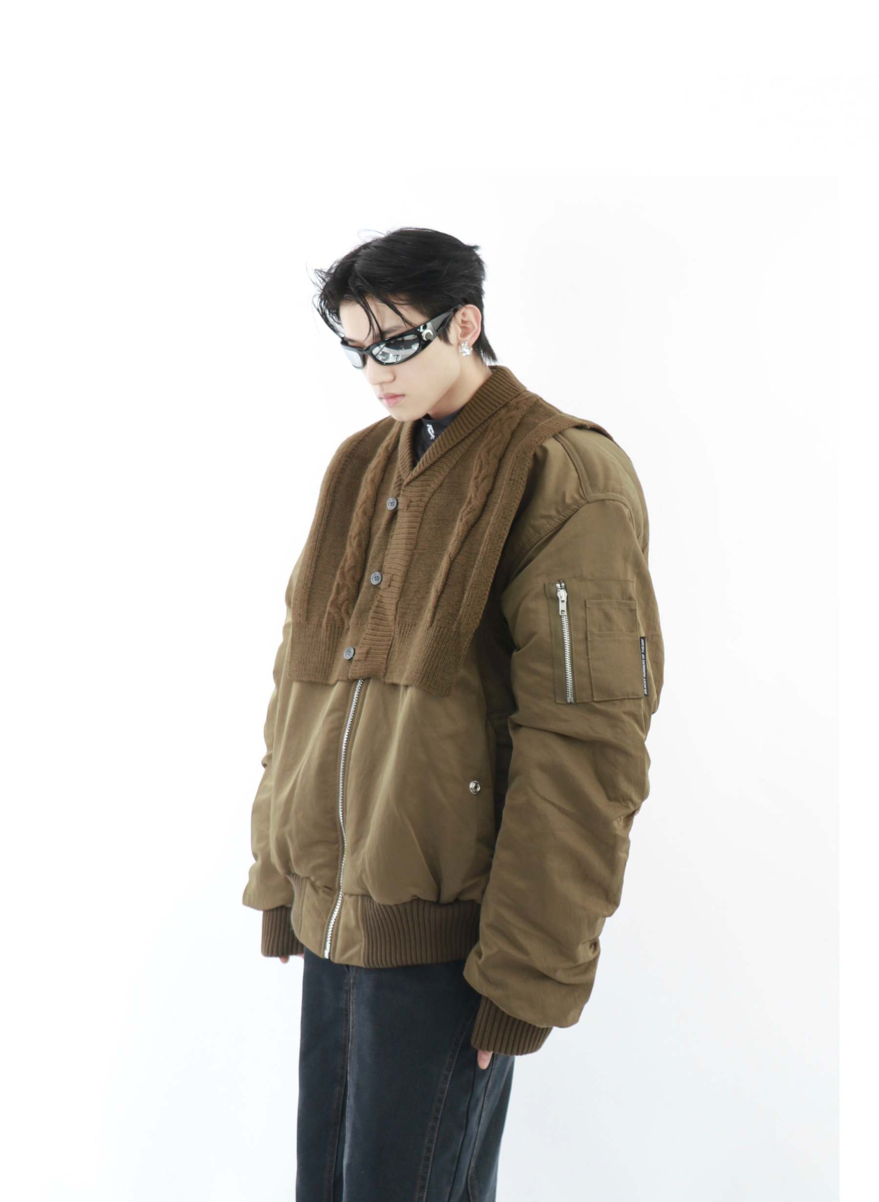 Cotton Jacket Tops-IYAMIUIO