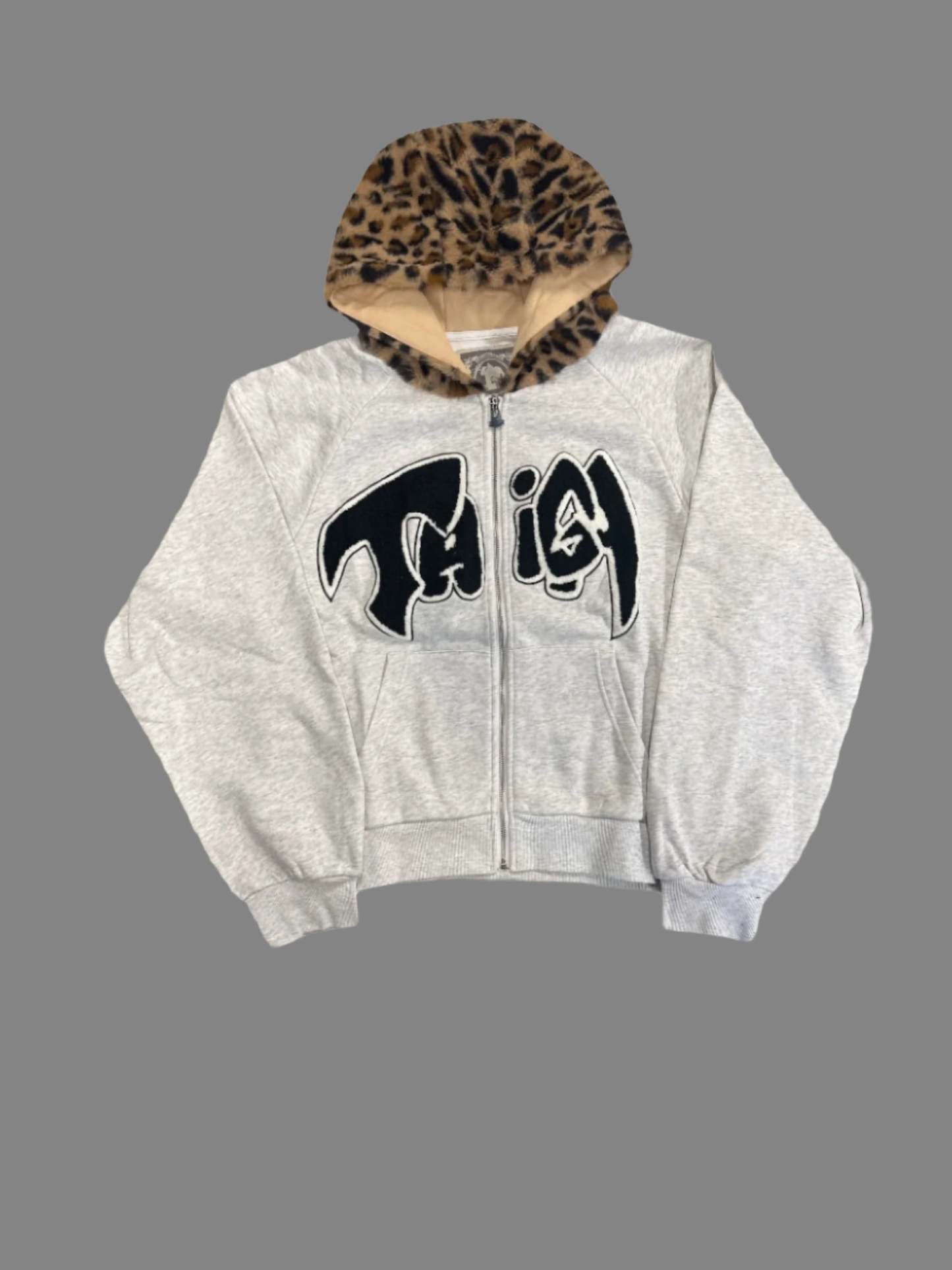 TAIGA LEPORD HOODIE!!!!-IYAMIUIO